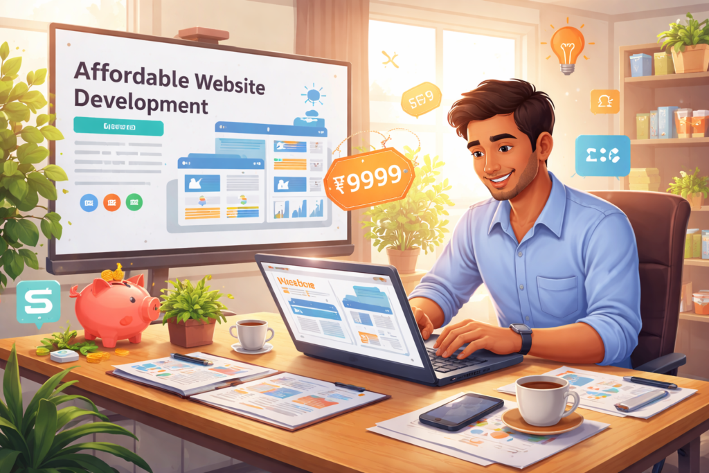 Affordable Web Development Under 10000 in Lucknow for small business